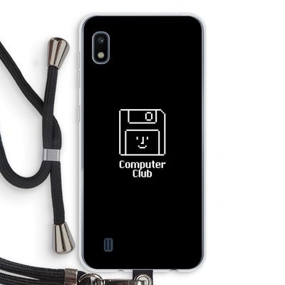 Hello: Samsung Galaxy A10 Transparant Hoesje met koord