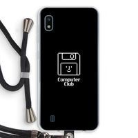 Hello: Samsung Galaxy A10 Transparant Hoesje met koord