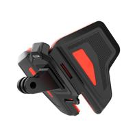 Telesin Premium Helmet Mount / helmbevestiging, oranje