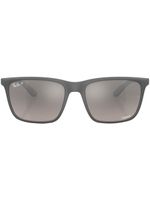 Ray-Ban lunettes de soleil à monture rectangulaire - Gris