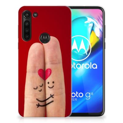 Motorola Moto G8 Power | Sillicone Back Cover | Liefde - Origineel Romantisch Cadeau