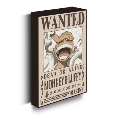 Pyramid International One Piece Luffy Wanted Light Canvas