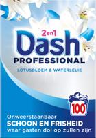 Dash Professional 2 in 1 Lotus Flower and Water Lily waspoeder, doos van 5,5 kg, 100 wasbeurten
