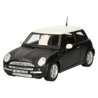 Modelauto/speelgoedauto Mini Cooper - matzwart - schaal 1:24 - modelauto speelgoed Modelauto/speelgoedauto Mini Cooper - matzwart - schaal 1:24 - modelauto speelgoed