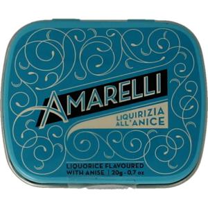 Amarelli Laurierdrop blikje anijs Chicchi