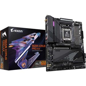 GIGABYTE B650 AORUS PRO AX moederbord RAID, 2.5 GbE-LAN, WLAN, BT, Sound, ATX