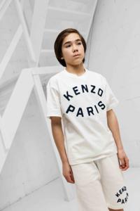 Kenzo Paris T-Shirt Kids Wit - Maat 9/10 jaar - Kleur: Wit | Soccerfanshop