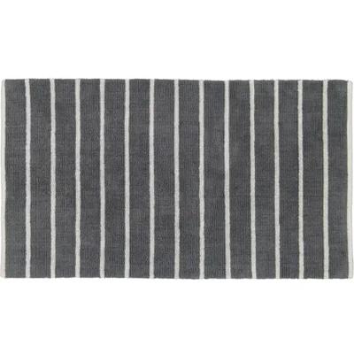 Cawö CAWÖ Home Keerbare Badmat Balance Gestreept 1008 77 platin 70x120