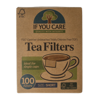 Theefilters short 100 Stuks