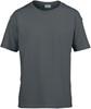 Gildan G64000K Softstyle® Youth T-Shirt - Charcoal (Solid) - S (110/116)