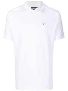 Barbour polo à logo brodé - Blanc