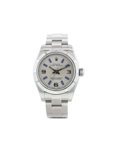 Rolex montre Lady Oyster Perpetual 26 mm pre-owned (2007) - Argent