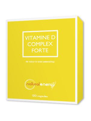 Natural Energy Vitaminen Vitamine D Complex Forte 120Capsules Natural Energy Vitaminen Vitamine D Complex Forte 120Capsules