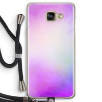 Clouds pastel: Samsung Galaxy A5 (2016) Transparant Hoesje met koord