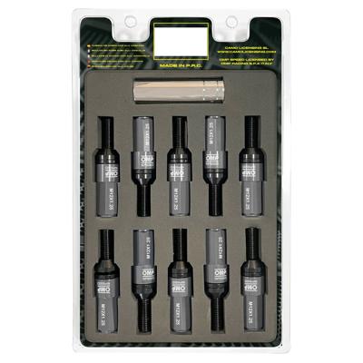 Schroevenkit OMP OMPS09971202 28 mm Zilver M12 x 1,25