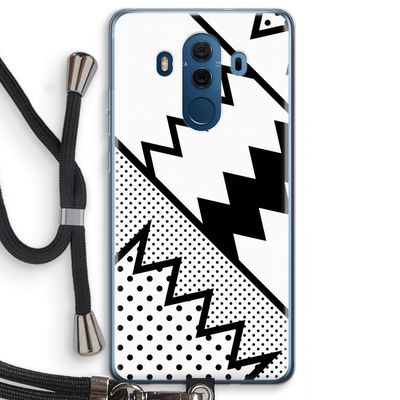 Pop Art #5: Huawei Mate 10 Pro Transparant Hoesje met koord