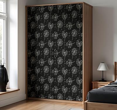 Vliegende paardenbloemen meubel sticker