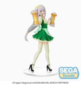 Re:Zero Starting Life In Another World SPM PVC Statue Emilia Oktoberfest Ver. (Re-Run) 21 Cm