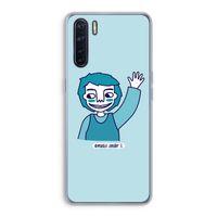 Zwaai: Oppo A91 Transparant Hoesje