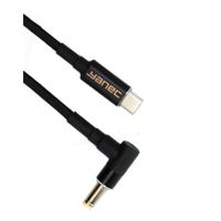Yanec usb-c naar 5.5 x 1.7 mm laadkabel 1.8m