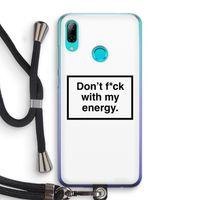 My energy: Huawei P Smart (2019) Transparant Hoesje met koord