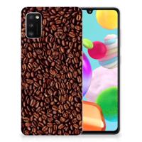Samsung Galaxy A41 | Siliconen Case | Koffiebonen