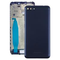 Achterste schutblad met cameralens & Zijtoetsen voor Asus Zenfone 4 Max ZC520KL X00HD(Blue)