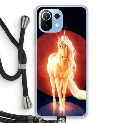 Last Unicorn: Xiaomi Mi 11 Lite Transparant Hoesje met koord