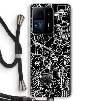 Vexx Black City : Xiaomi Mi Mix 4 Transparant Hoesje met koord