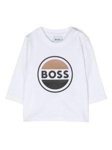 BOSS Kidswear haut à logo imprimé - Blanc