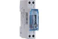 Schakelklok analoog 24 uur din rail montage 412780
