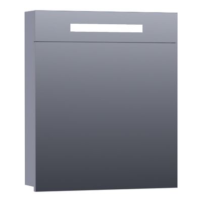 Spiegelkast 2.0 Exclusive Line 60cm Linksdraaiend Mat Grijs