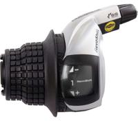 Draaiversteller (links) 3 speed Shimano Tourney SL-RS45 - zwart/zilver