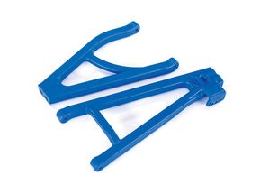 Suspension arms, blue, rear (left), heavy duty, adjustable wheelbase (upper (1)/ lower (1)) (TRX-8634X)