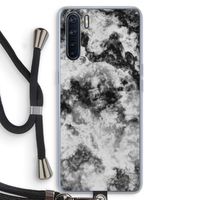 Onweer: Oppo A91 Transparant Hoesje met koord
