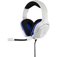 THE G-LAB Korp Cuffia da gioco in cobalto compatibile con PC, PS4, Xbox One - Bianco