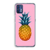 Grote ananas: Motorola Moto G9 Plus Transparant Hoesje