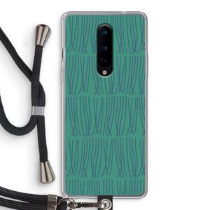 Swirls: OnePlus 8 Transparant Hoesje met koord