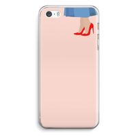 High heels: iPhone 5 / 5S / SE Transparant Hoesje
