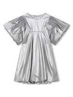 Marc Jacobs Kids robe à fini métallisé - Gris - thumbnail