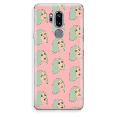 King Kylie: LG G7 Thinq Transparant Hoesje