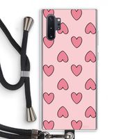 Ondersteboven verliefd: Samsung Galaxy Note 10 Plus Transparant Hoesje met koord