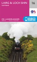 Wandelkaart - Topografische kaart 016 Landranger Lairg & Loch Shin, Loch Naver | Ordnance Survey