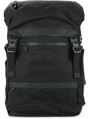 As2ov grand sac à dos à fermeture à boucles - Noir