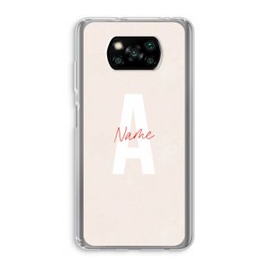 Strawberry Milkshake: Xiaomi Poco X3 Pro Transparant Hoesje