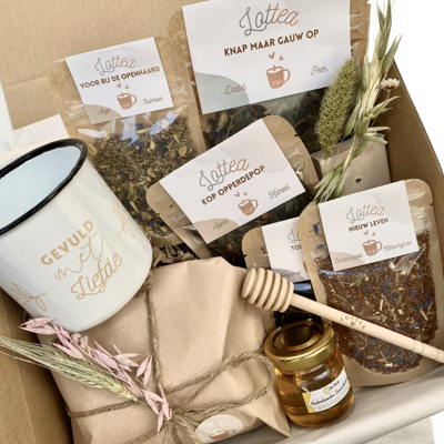 Giftbox Deluxe 'Knap Maar Gauw Op'
