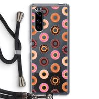 Donuts: Sony Xperia 5 Transparant Hoesje met koord