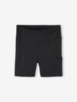 Korte sport short voor meisjes antraciet
