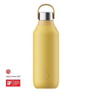 Chilly's Serie 2 - Thermosfles - 500 ml Pollen Yellow