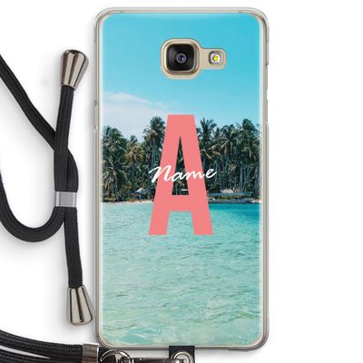 Pacific Dream: Samsung Galaxy A5 (2016) Transparant Hoesje met koord